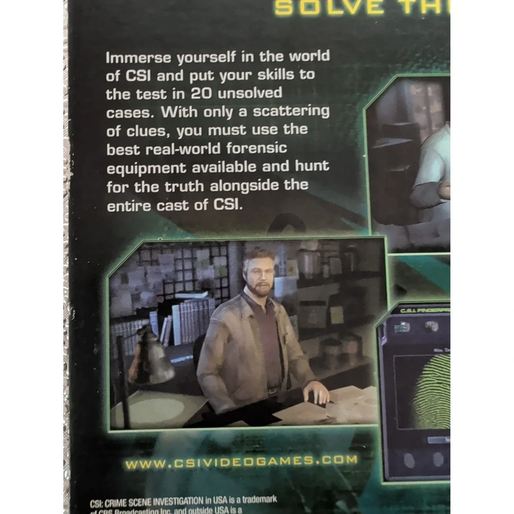 CSI: Crime Scene Investigation - Super Pack (PC, 2008) Preowned - Picture 3 of 15
